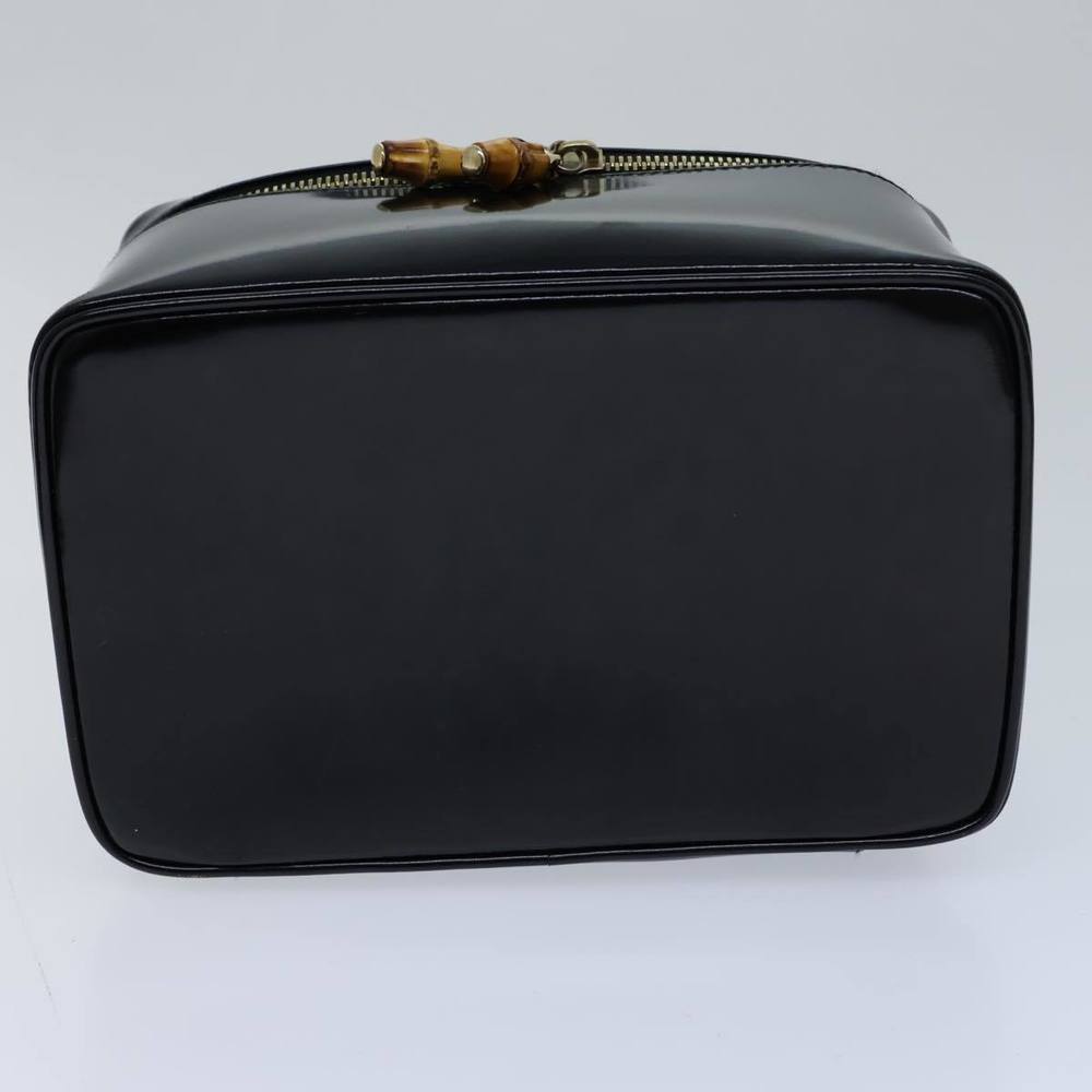 Gucci Black Cosmetic Bag with Gold Accents - Picture 8 of 16